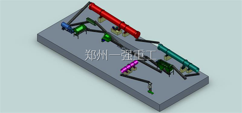 年產(chǎn)一萬(wàn)噸有機(jī)肥生產(chǎn)線